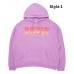 Justin Bieber Pullover Purple Hoodie